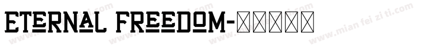 Eternal freedom字体转换